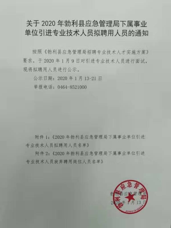 龙亭区应急管理局最新招聘概览